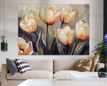 Oranje Tulpen | Tangible Grace van De Mooiste Kunst