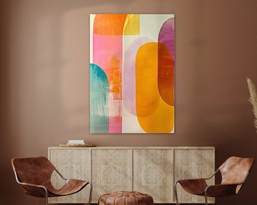Abstract kleurrijke kunst van Modern Collection