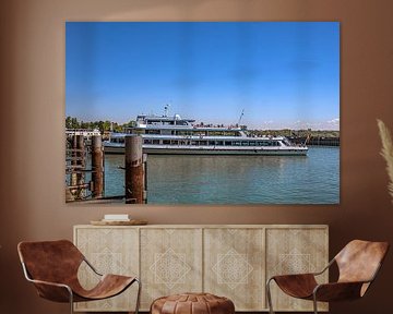 Bade-Wurtemberg : MS Stuttgart à Friedrichshafen sur le lac de Constance sur Photoart-Naegele