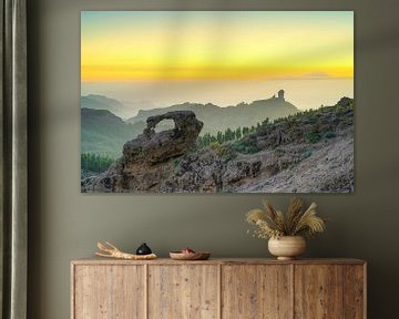 Blick vom Pico de las Nieves auf Gran Canaria