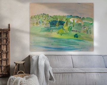 La carrière by Raoul Dufy
