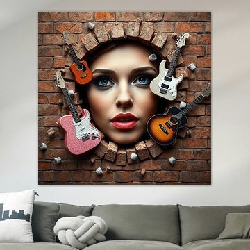 Jeune fille de la musique