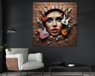 Emerging Musical Lady