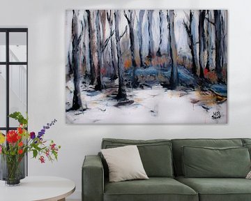 Snweuwlandschap van Heleen Stulp