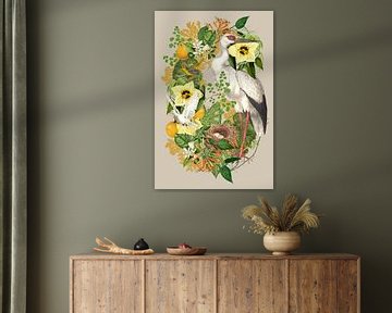 Geboorte in het Groen Collage van Behindthegray