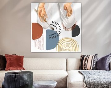To Paint on Floors van Marja van den Hurk