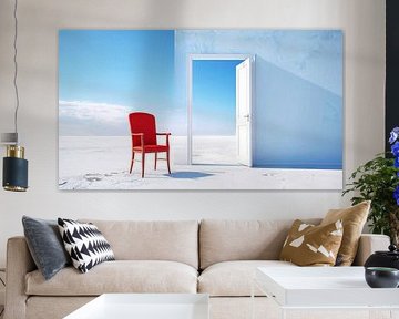 Beach scene surreal-01