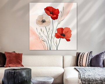 Coquelicots sur Richards Fine Art