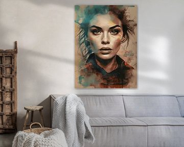 Jonge vrouw van Ljupka Kareska