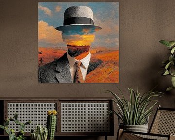 Tribute to René Magritte van Harry Hadders Design