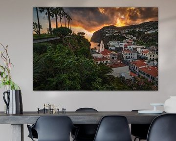 Câmara de Lobos is on fire by Loris Photography