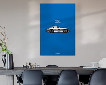 CiC Mercedes Uhlenhaut Coupe Blue von Theodor Decker