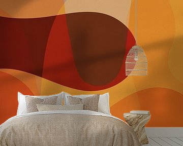 Abstract Shapes Rhythm by Dina Dankers