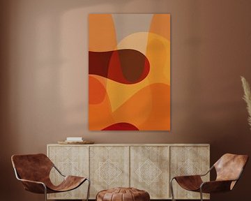 Abstracte Vormen Ritme van Dina Dankers