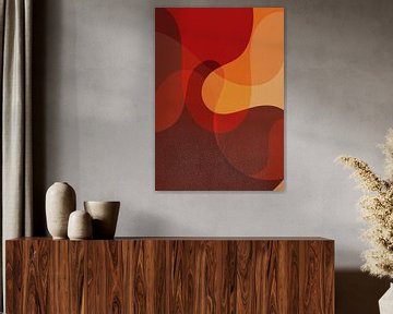 Retro rondingen en gouden gloed van Dina Dankers