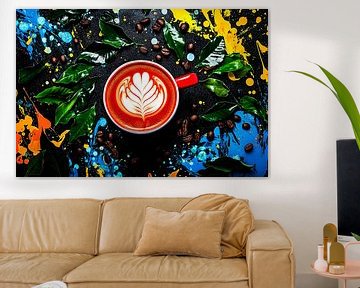 Latte kunst en kleurrijke spetters van Imperial Art House