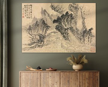 Mei Qing - Landschaften in verschiedenen Stilrichtungen nach Alten Meistern 02 (1690)