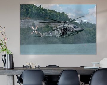 Leonardo AW-139 van de Maleisische Marine. van Jaap van den Berg