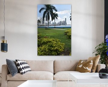 Ein Garten an der Promenade Cinta Costera