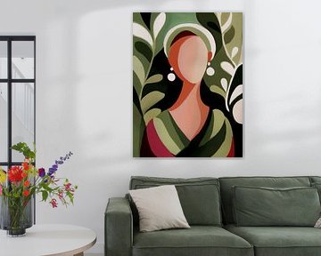 Woman abstract by Bert Nijholt