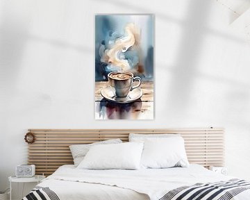 cappuccino koffie van nayyara art