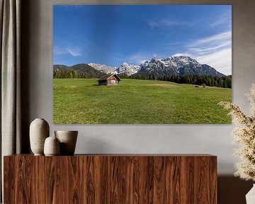 Beautiful view of the Karwendel mountains by Teresa Bauer