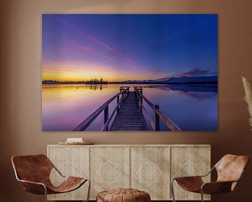 Sunrise at Staffelsee by Teresa Bauer