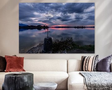 Blue hour at Staffelsee by Teresa Bauer