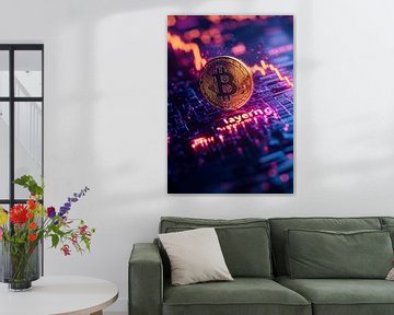 Concept de Crypto Finance sur Jordan