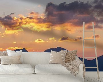 Zonsopgang op de Zeigersattel - de magie van de Allgäuer Alpen van Walter G. Allgöwer