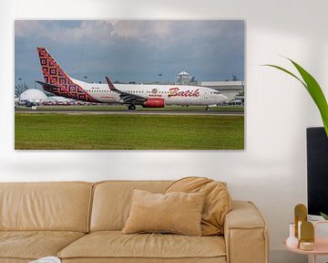 Batik Air Malaysia Boeing 737-800 passenger jet.