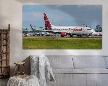 Batik Air Malaysia Boeing 737-800 passenger jet.