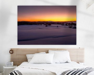 Sunset in Lapland "Arctic Breath"