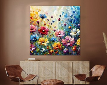 Zomerbloemen van Jessica Berendsen