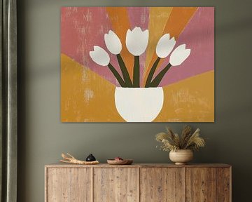 Tulpenlicht II van Bianca ter Riet