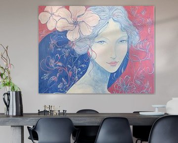 Woman Flower by Zen and More