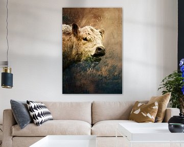 Galloway-rund in een schilderachtig licht van ArtWorks Saranda in 't Veld