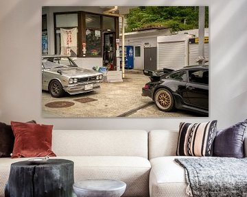 Classics at the pump by The Wandering Piston