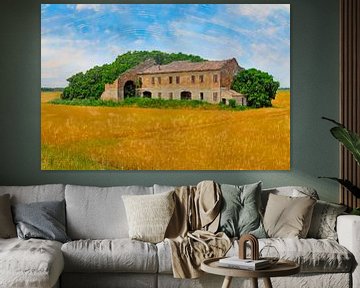 Landhaus Italien Lost Place Art 1.0