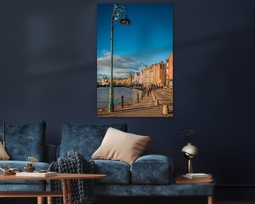 Evening light at the Shore in Leith, Edinburgh by Christian Müringer