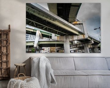Osaka's concrete maze by The Wandering Piston