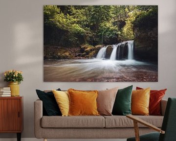 Schiessentümpel waterfall Luxembourg II by Ronne Vinkx