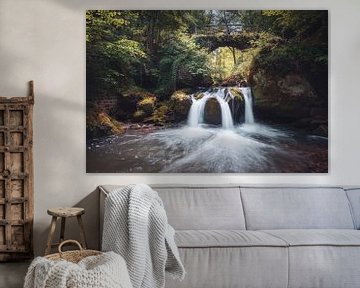Schiessentümpel waterfall Luxembourg by Ronne Vinkx