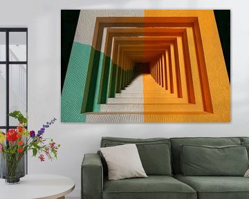 klare architektonische Linien von Egon Zitter