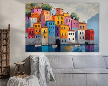 Turkije Schilderij | Reflections of Serenity in Turkey