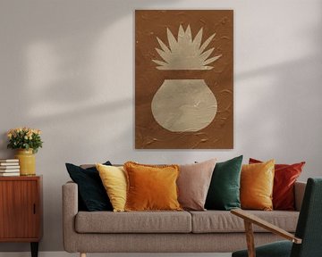 Terracotta Line No 07 by Treechild
