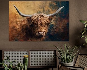 Majestueuze Highlander in Beeld van ArtWorks Saranda in 't Veld