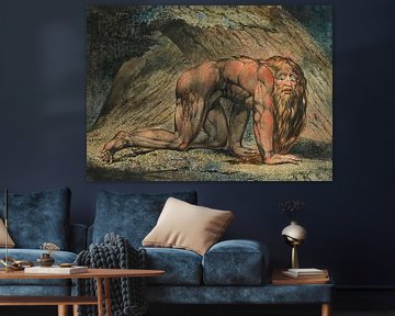 William Blake. Nebuchadnezzar