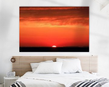 Phantastischer Sonnenaufgang an der Ostsee