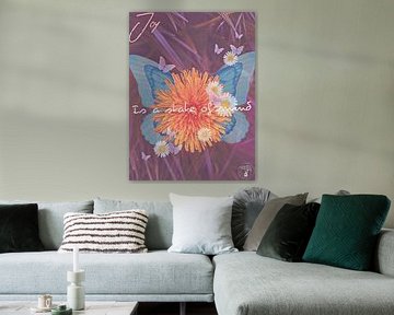 Dandelion Power Joy by treesgivepeace.nl